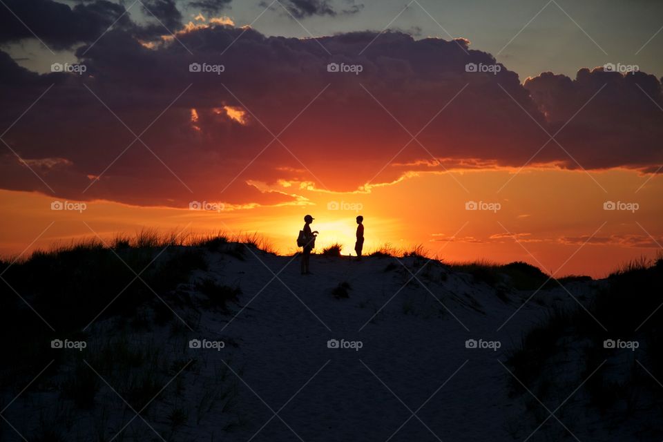 Sunset on the Dunes