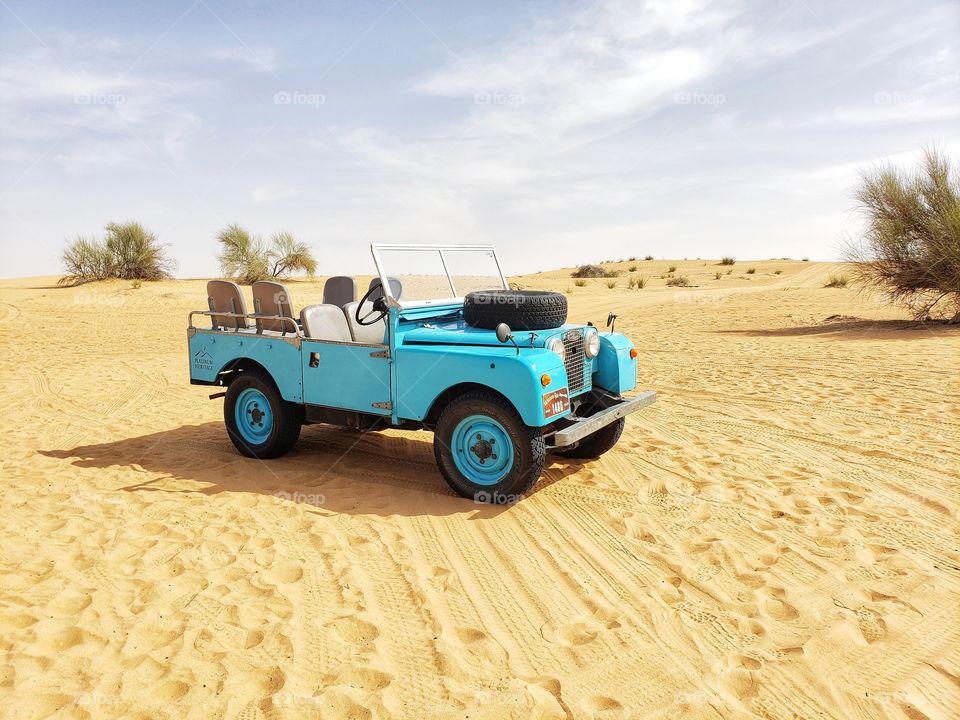 Desert safari in Dubai