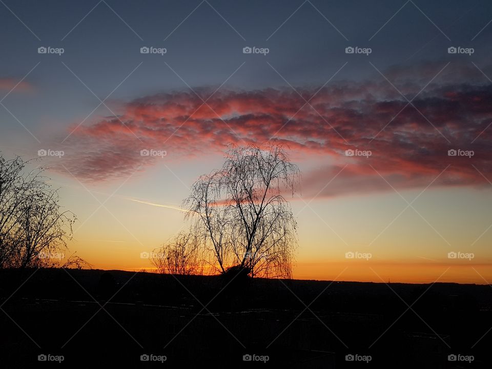 Sonnenuntergang in Bonn