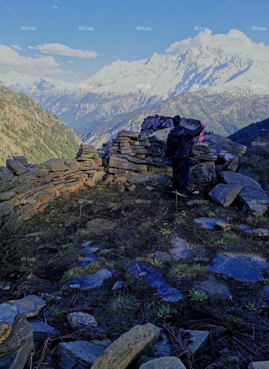 Remainings of primitive living