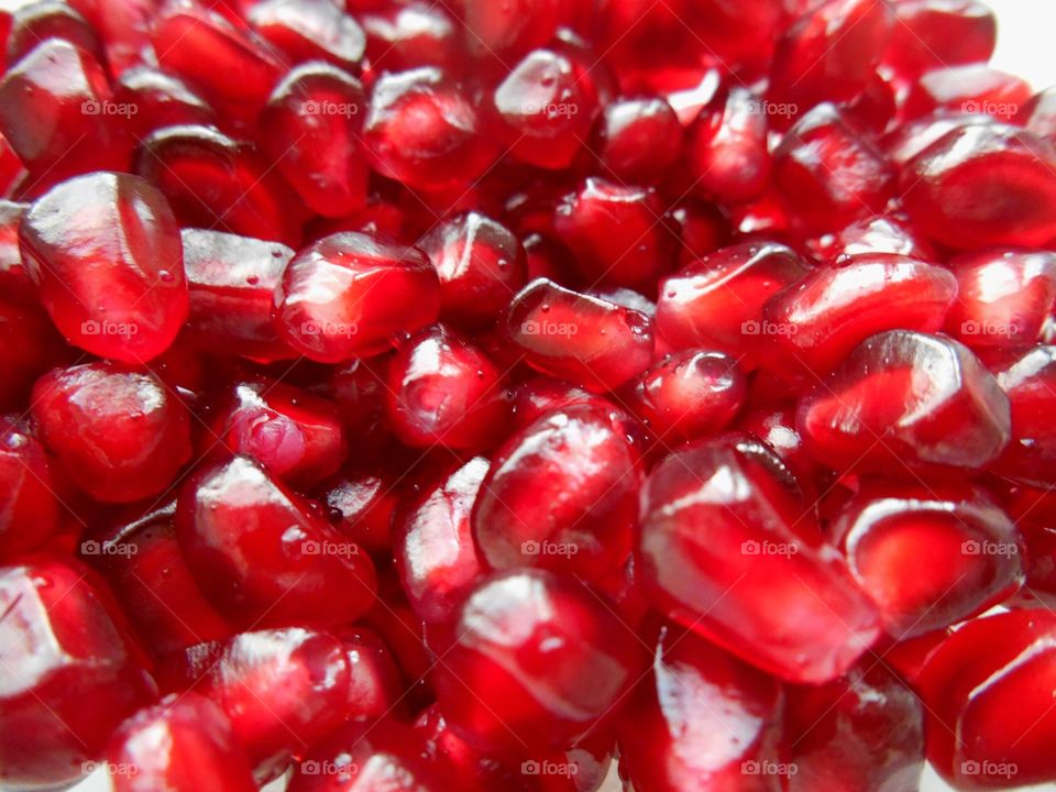 Close-up of pomegranate