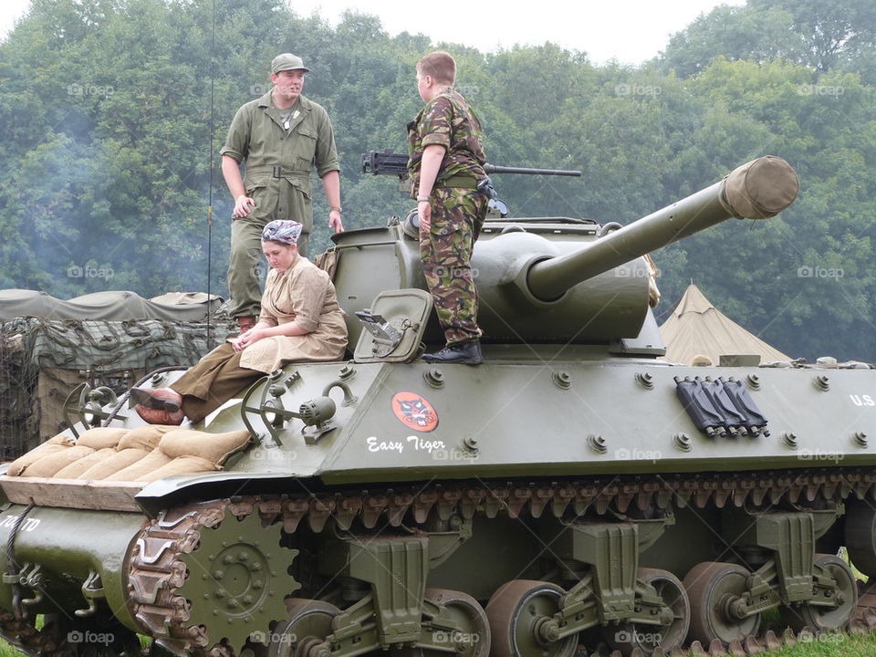 easy tiger tank crew reenactment