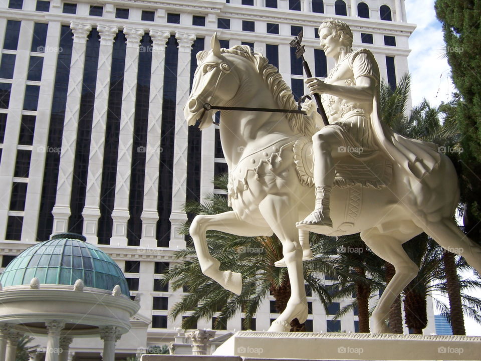 Caesars scepter. In Las Vegas at Caesars Palace for the weekend