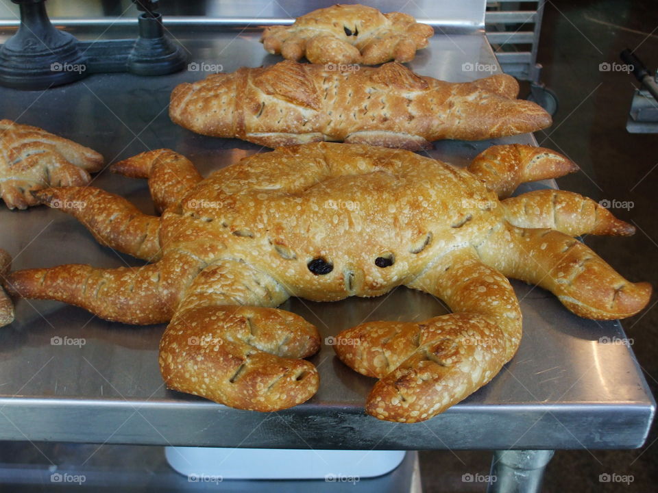 crab Bread of san Francisco fishermans wharf