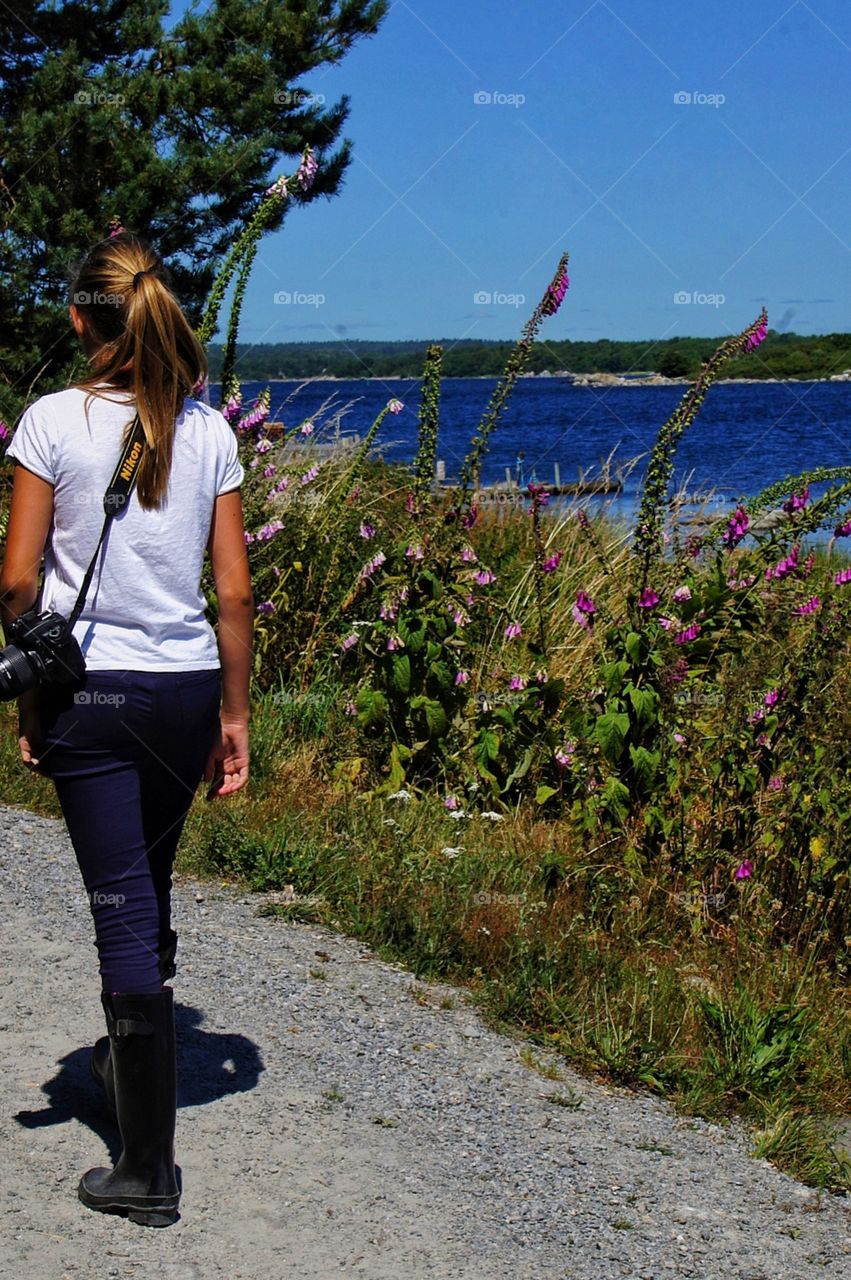 Walking the streets of Tärnö