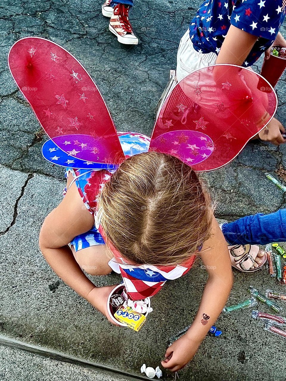 Independence Day Girl’s Fairy Wings