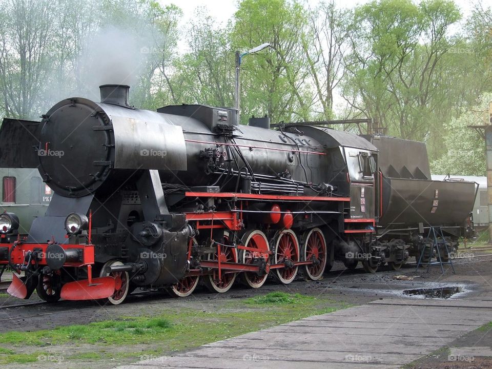 old locomotive