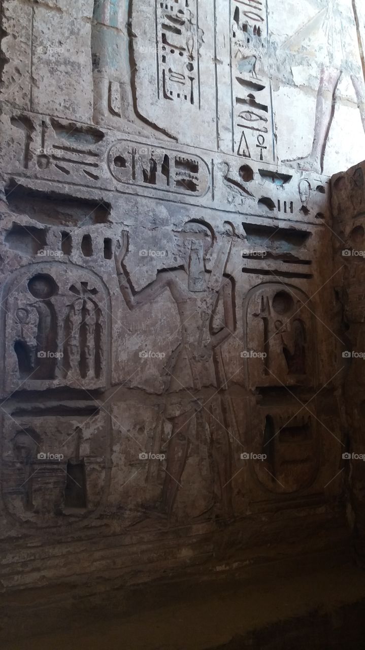 Habu Temple  - Luxor,  Egipt