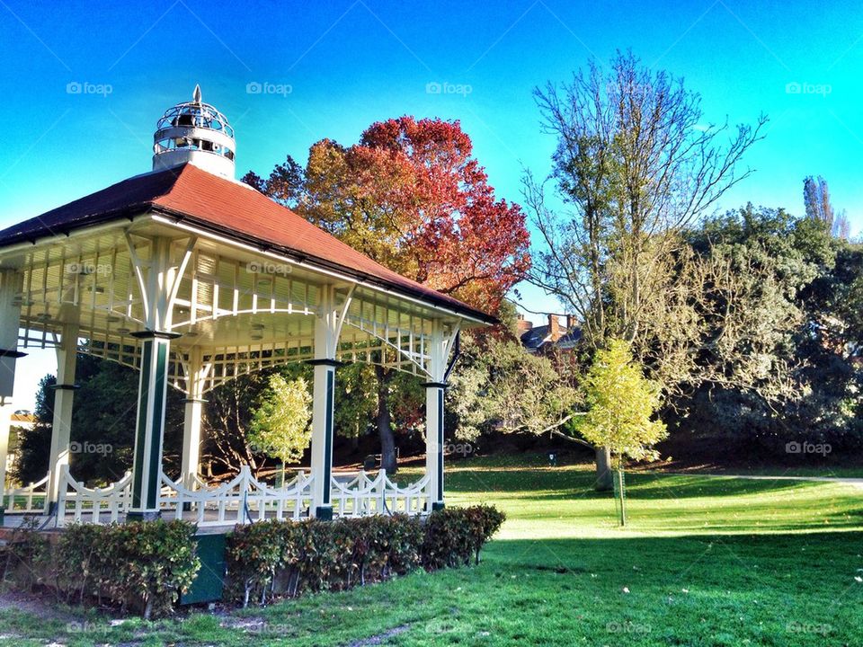 Bandstand in the park