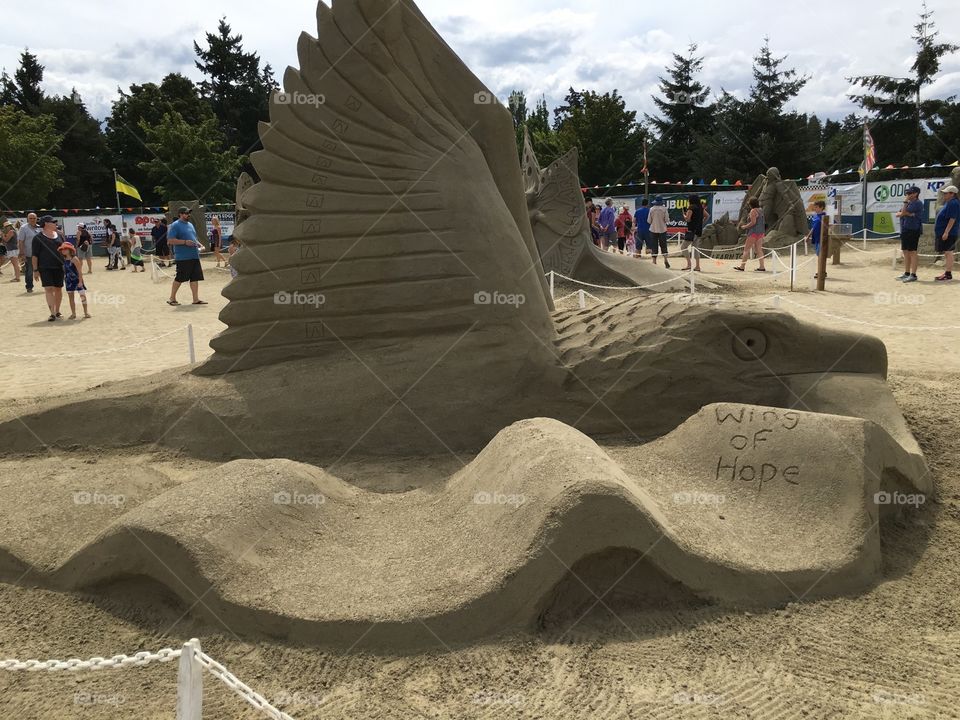 Sand figure