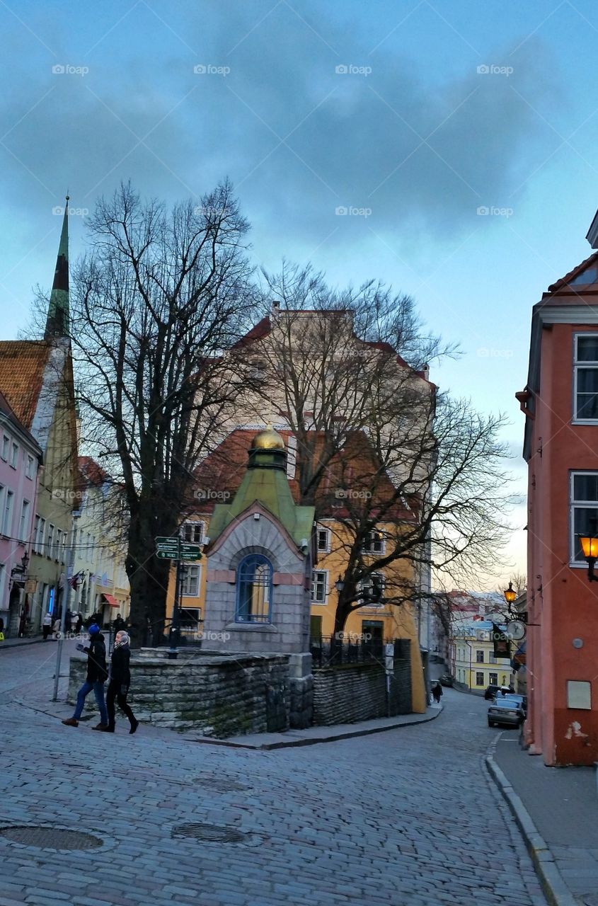 The old town in Tallinn