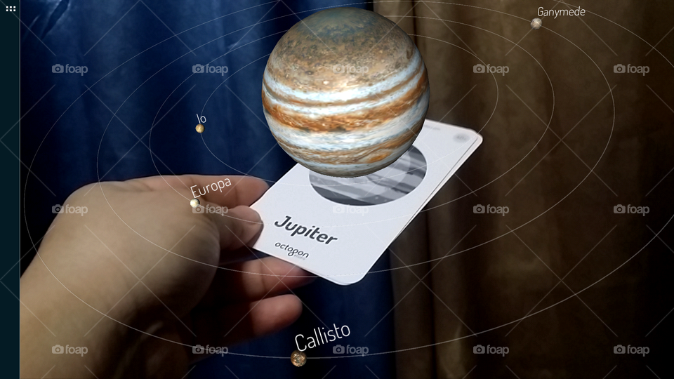 Augmented Reality Solar System