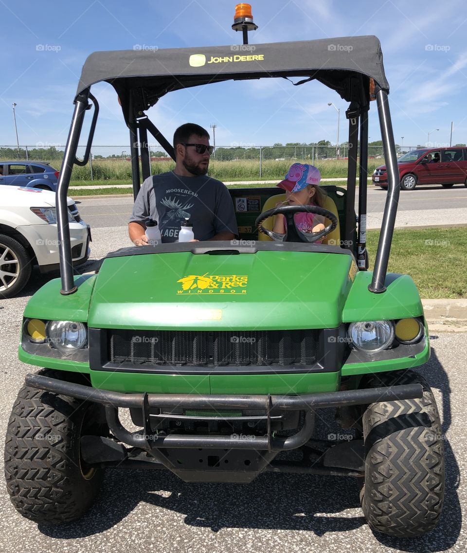 Using A Parks And Recreation Vehicle From Point A To Point B