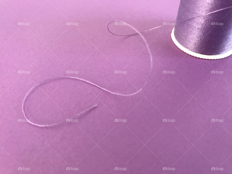 Purple thread