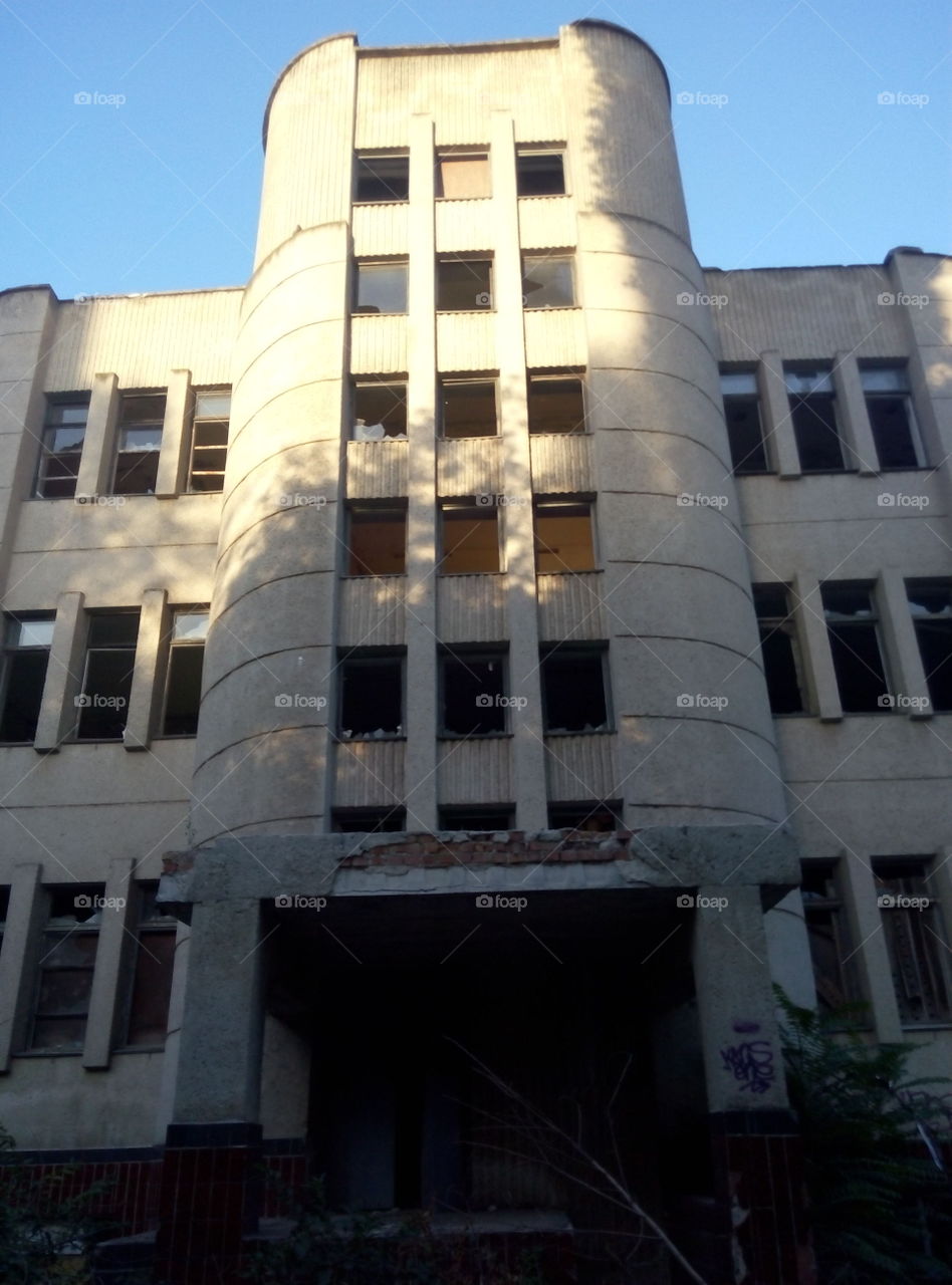 Архитектура упадок заброшеность