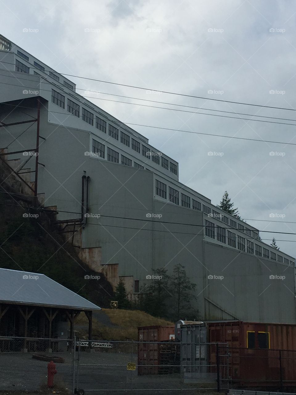 Old Britannia mine off the sea to sky highway in beautiful British Columbia