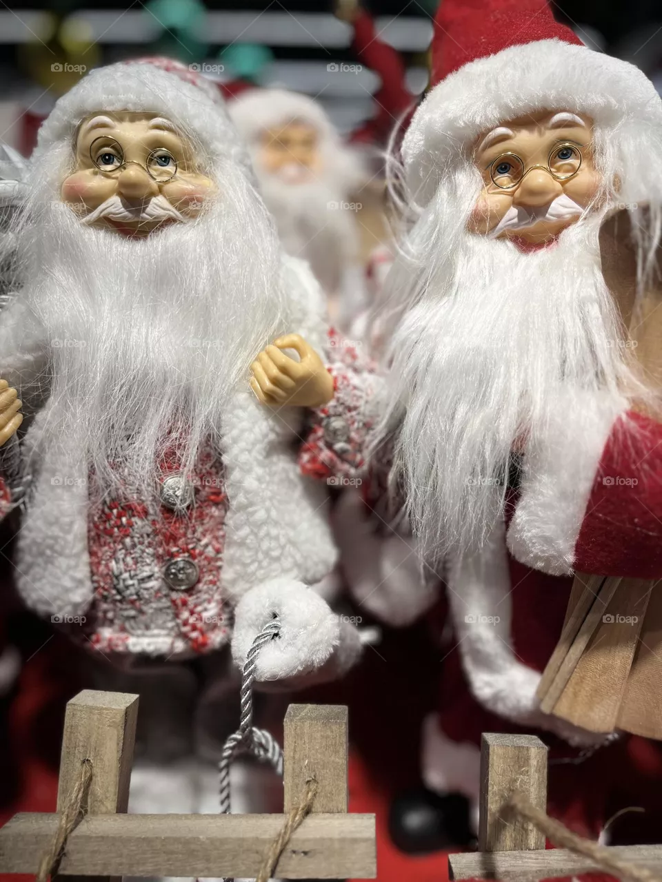 Santa Claus figurines 