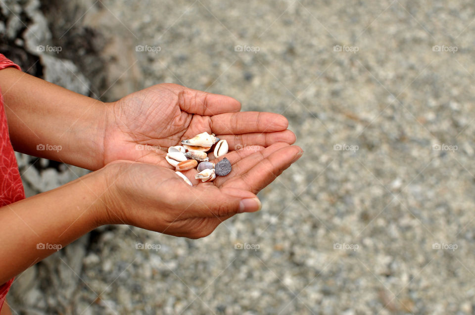 beach hands sand sea by hkjohan