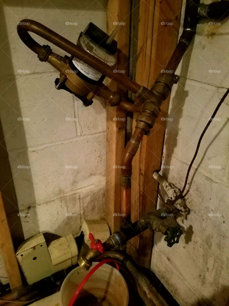 Unusual Water Meter Installation.