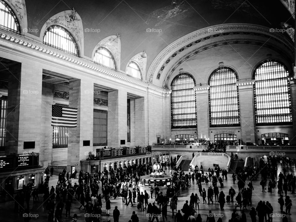Grand Central Station, the heart of NYC.