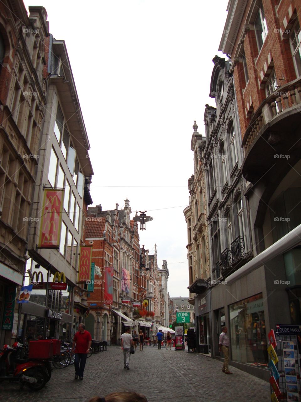 Street in Belgium. 