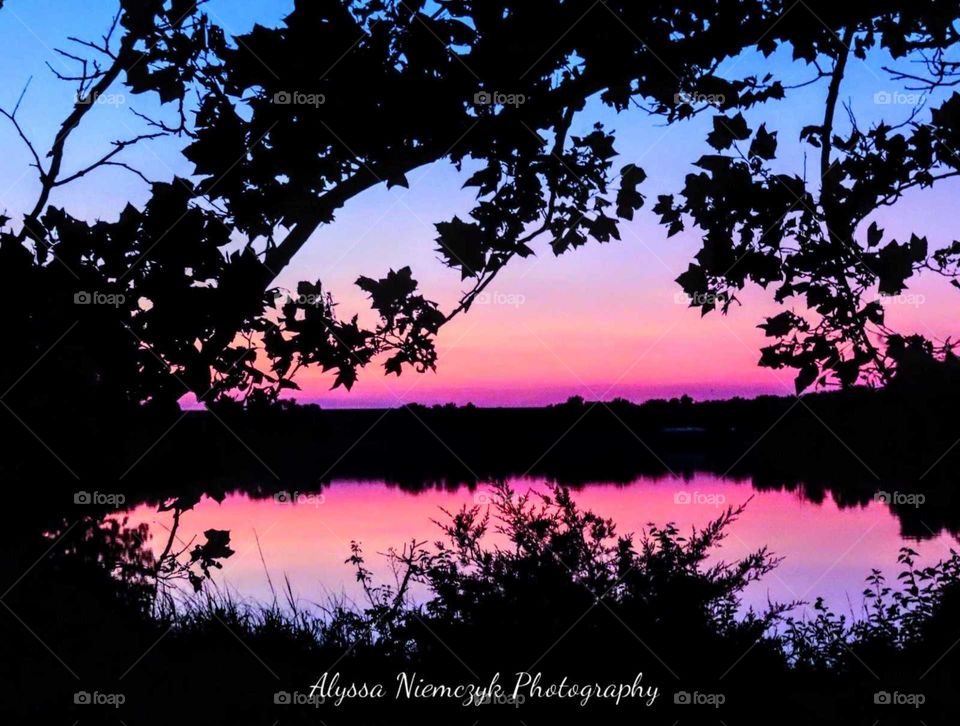 Cotton candy skies before the final kiss from the sun. Absolutely stunning colors one just can not make up. Timing is key!