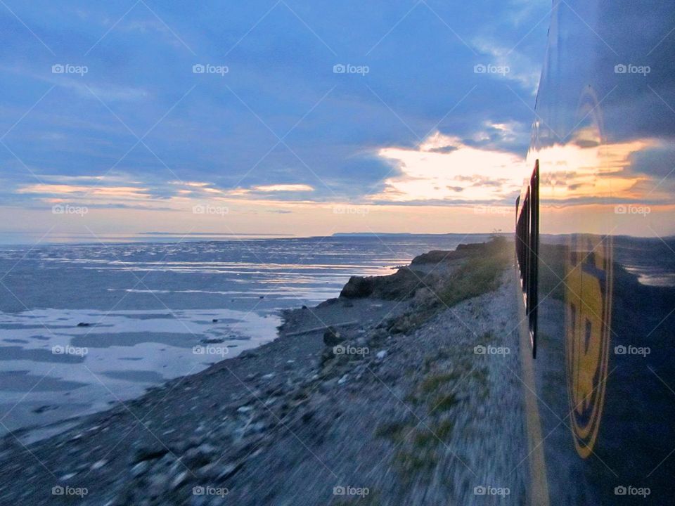 Train reflection