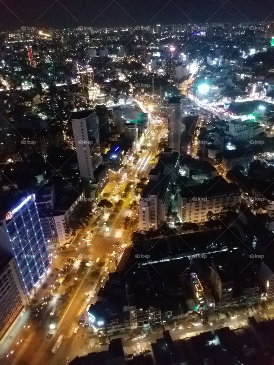 Saigon from the 49th floor
