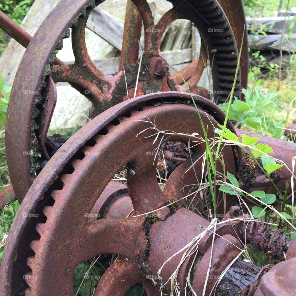 Old Farm Machinery