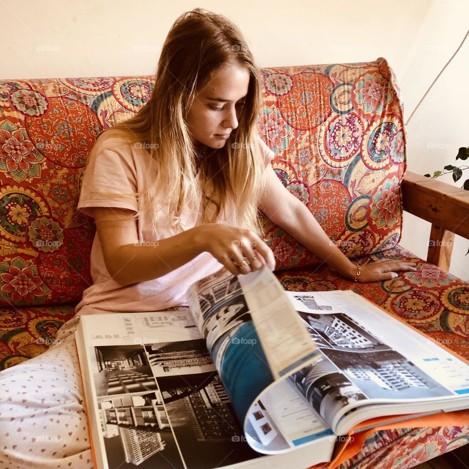 Reading in a free time