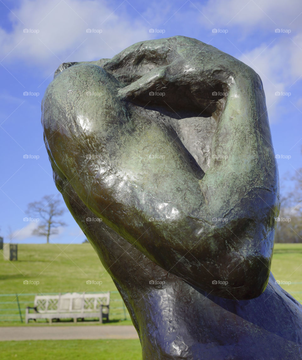 Statue. Open air sculpture 