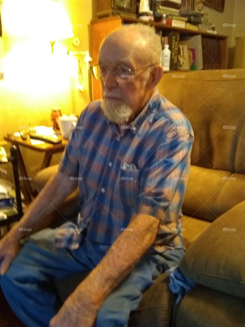 grandpa grandpa very old 
love him to death an back