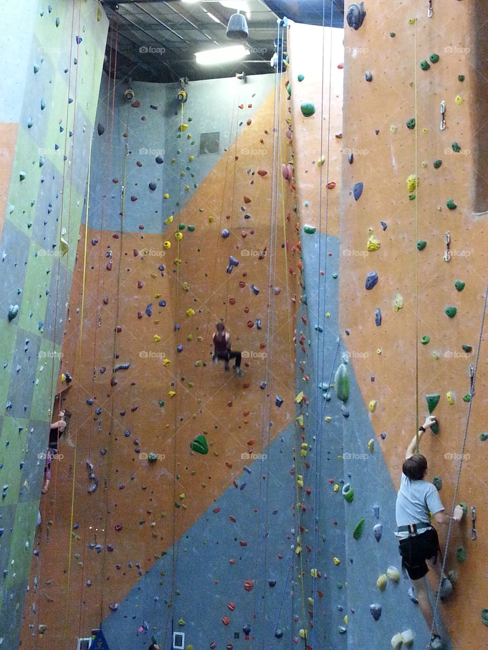 Wall climbing