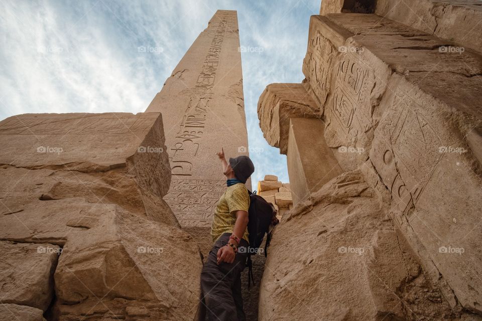 Cathedral of faith...Luxor temple and Obelisk