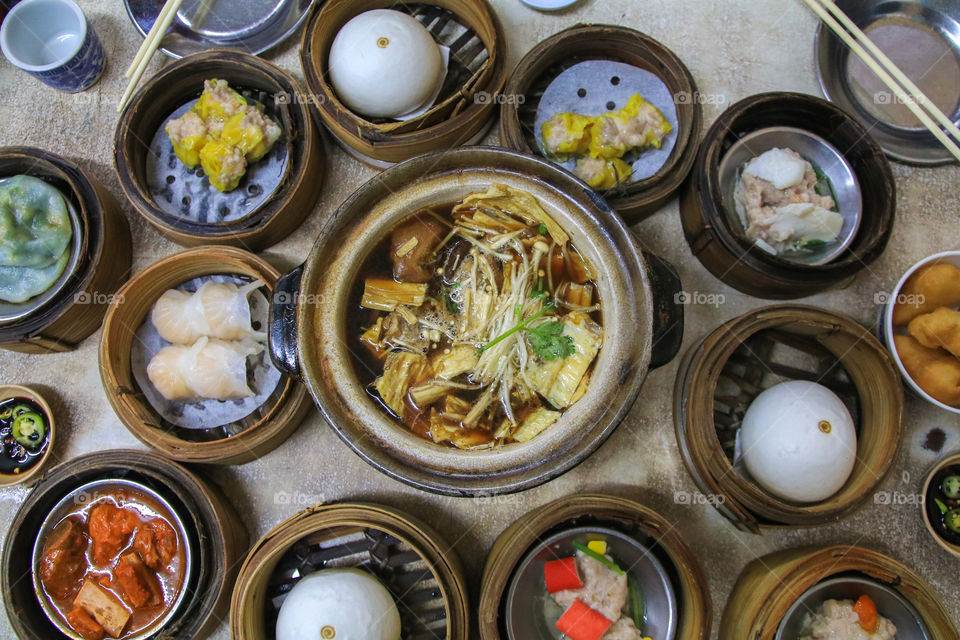 Dim-sum for breakfast 