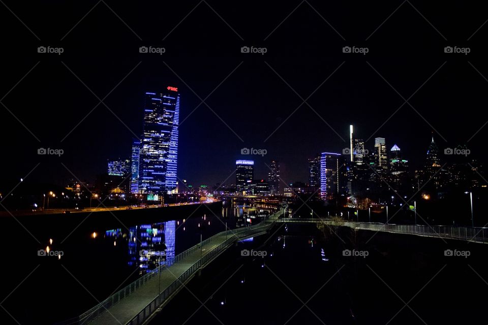 Philadelphia (Schuykill River Trail at Night)