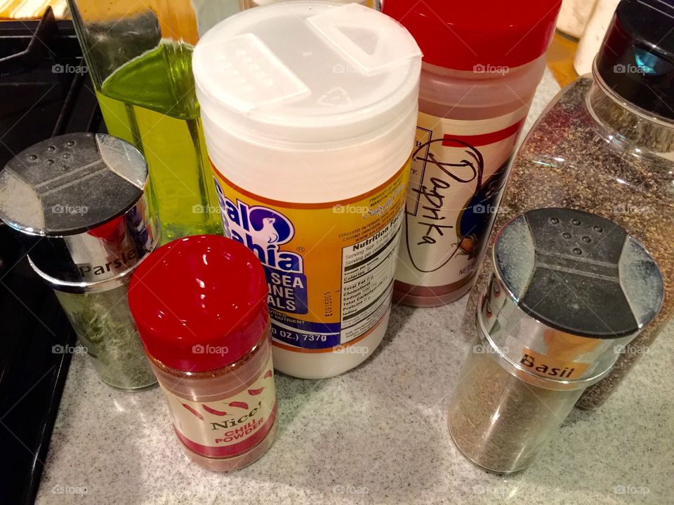 Seasonings for cooking 