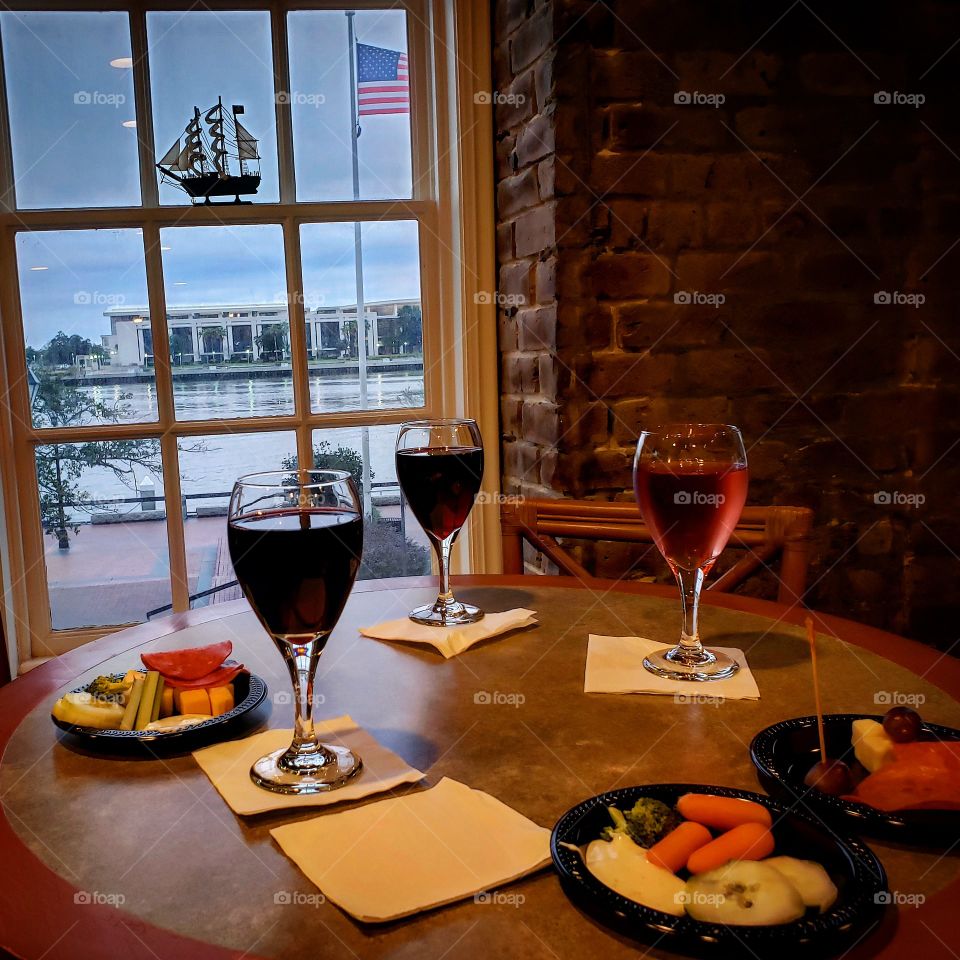 Wine on the Savannah River