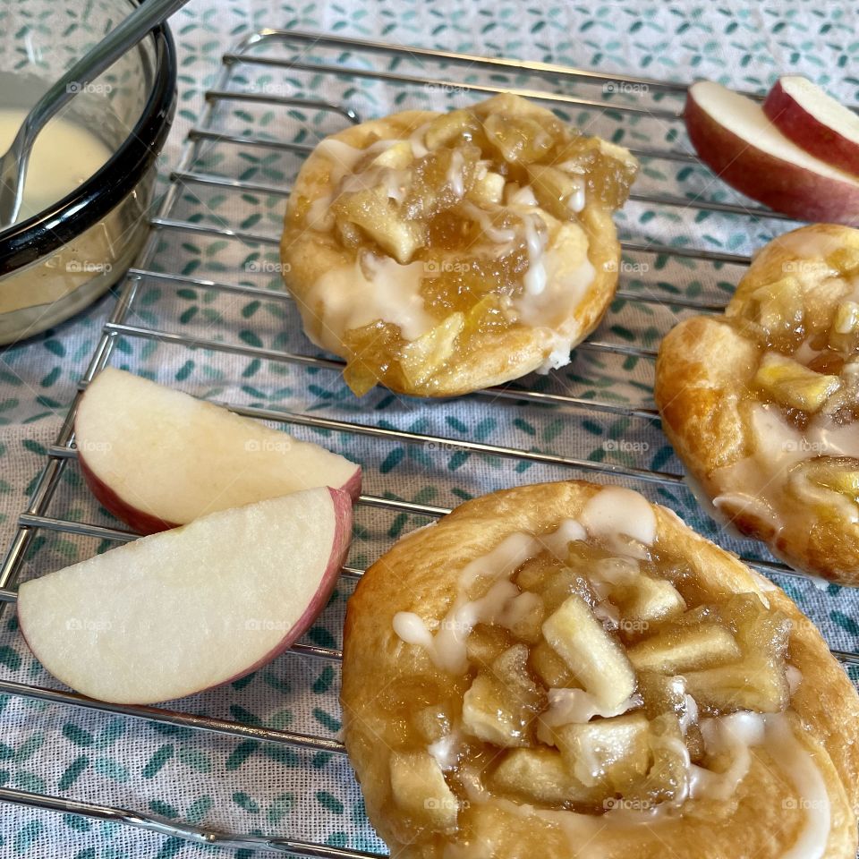 Danish with apples…