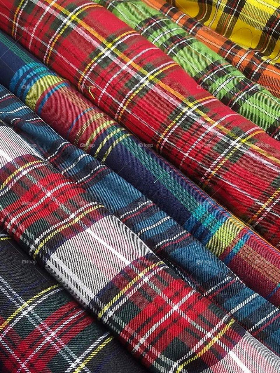 Plaid fabric