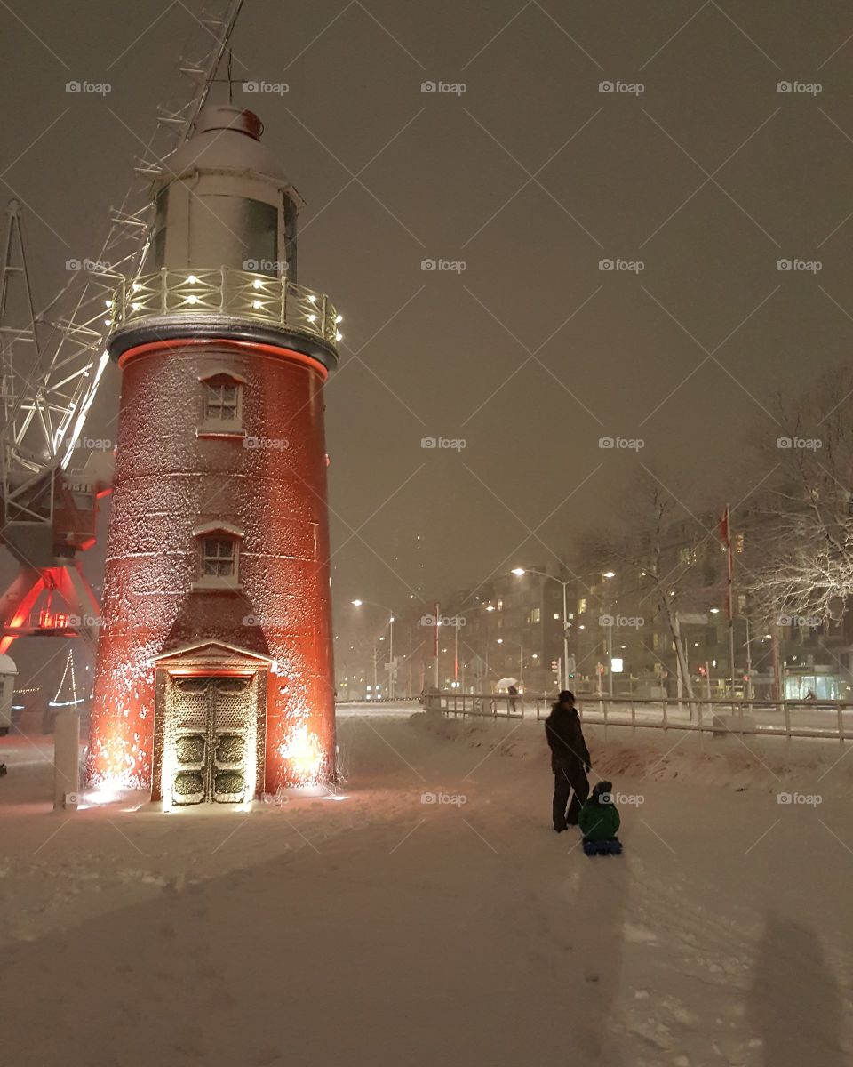 winter in Rotterdam