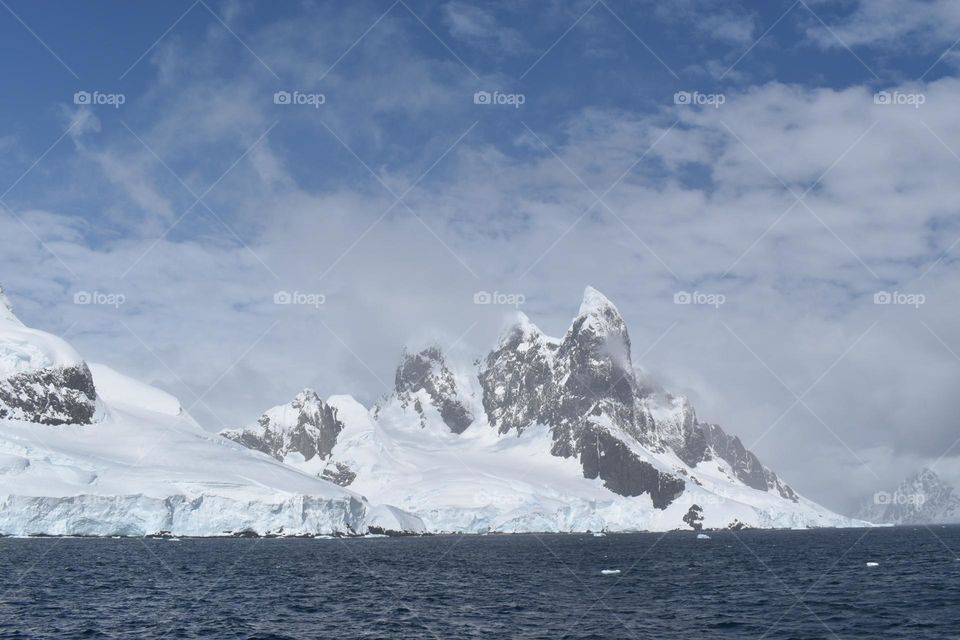 MOUNTAIN OF ICE AND SNOW