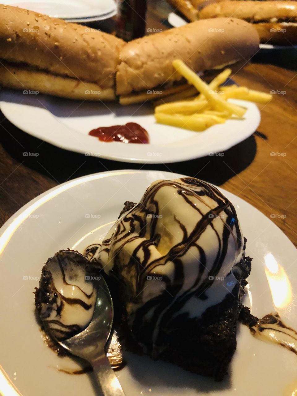 Chill Brownie with Chill Night 😋