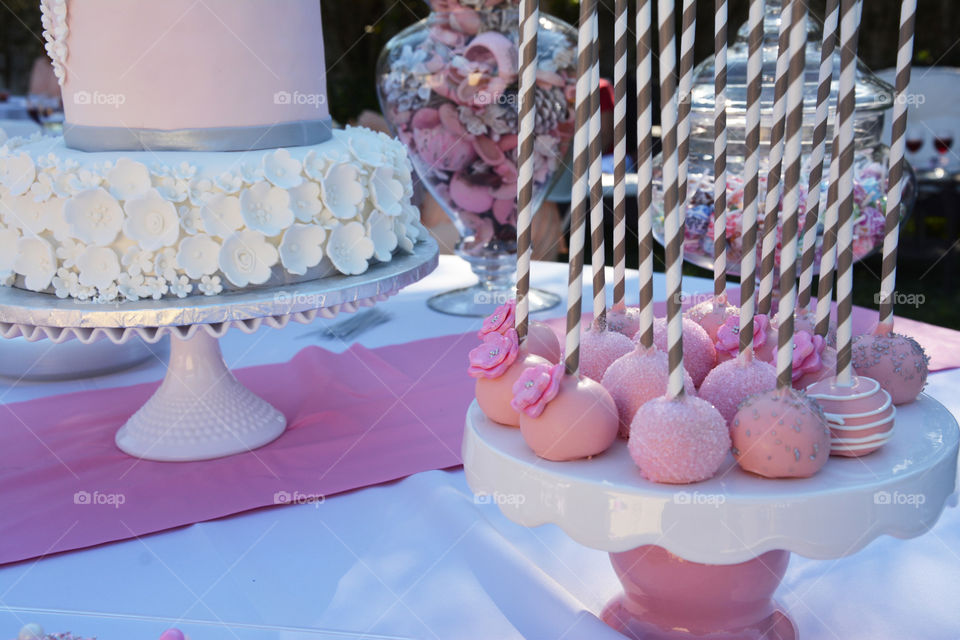 Desserts are pretty in pink 