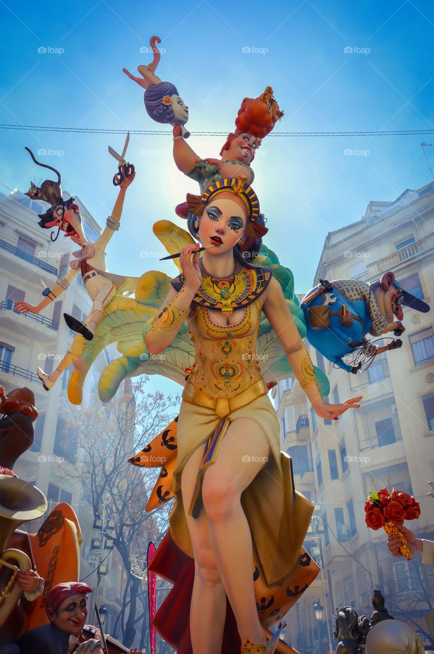 Falla Ciscar - Burriana, Fallas 2017 (Valencia - Spain)