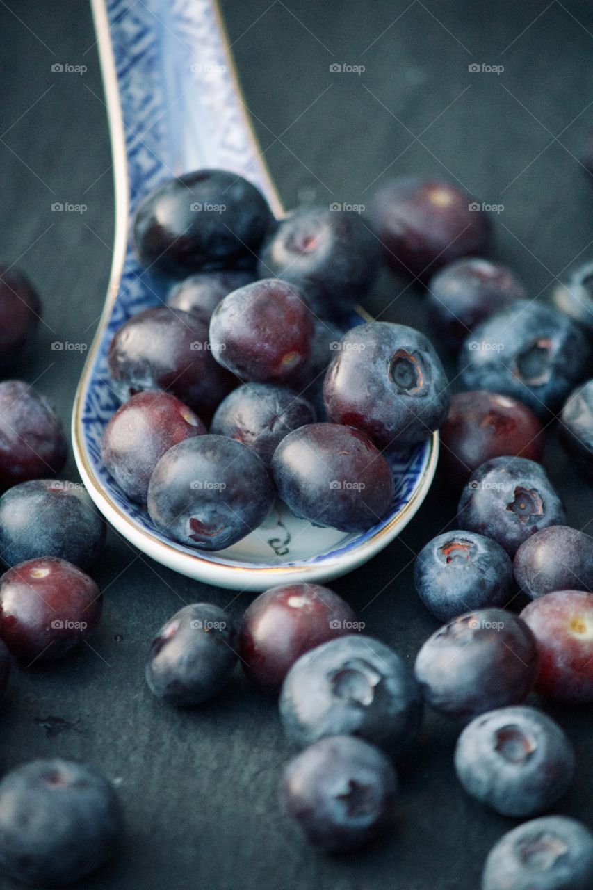 Blueberries from the garden 