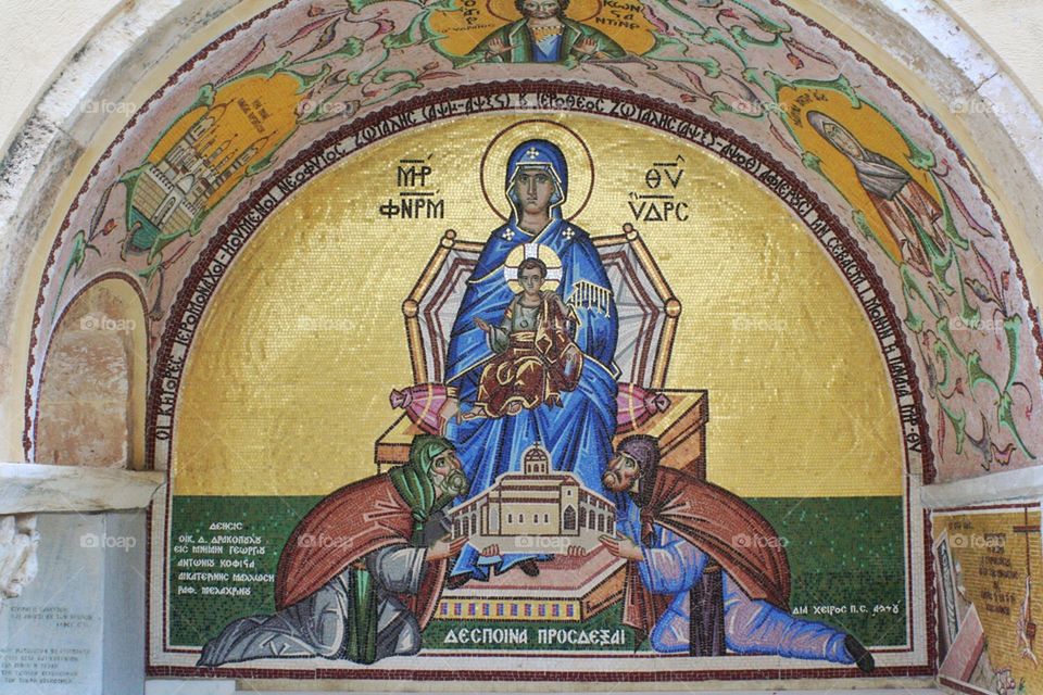 A Greek Orthodox icon 