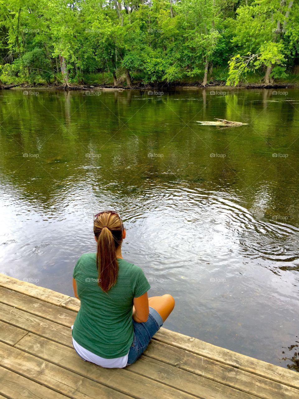 Relaxing at the river