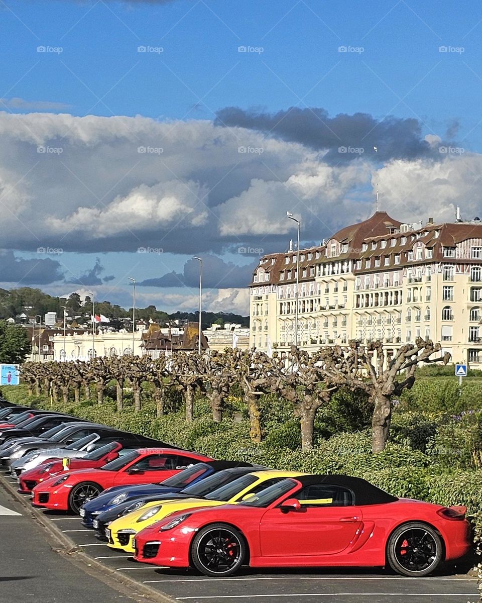 Porche à Deauville