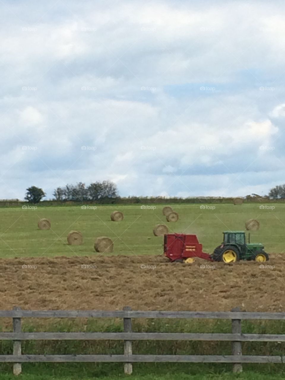 Making hay while the sun shines. 
